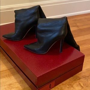 Tamara Mellon Icon 105 Napa boots in black